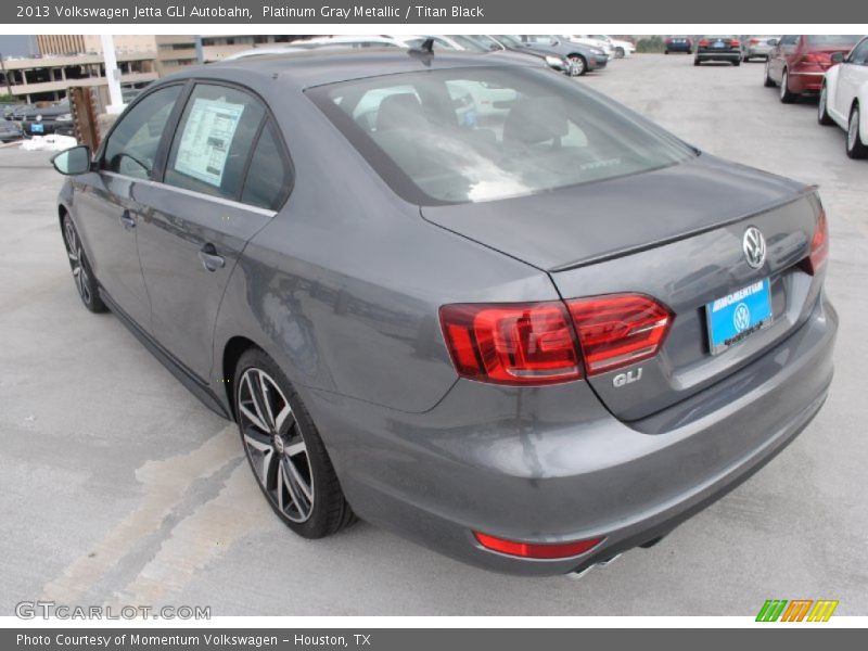 Platinum Gray Metallic / Titan Black 2013 Volkswagen Jetta GLI Autobahn