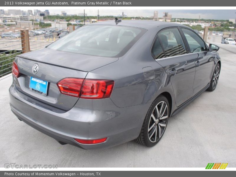 Platinum Gray Metallic / Titan Black 2013 Volkswagen Jetta GLI Autobahn
