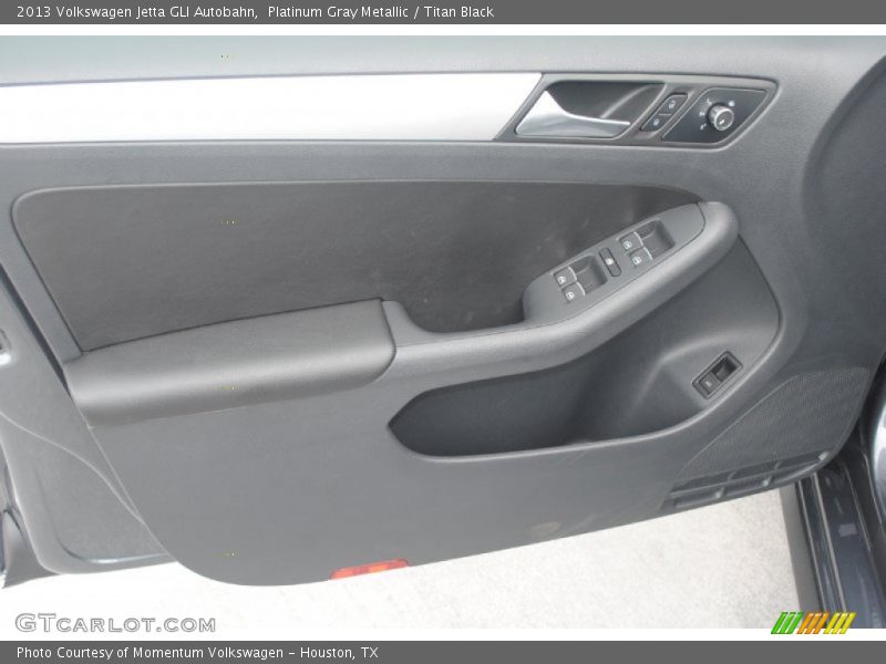 Platinum Gray Metallic / Titan Black 2013 Volkswagen Jetta GLI Autobahn