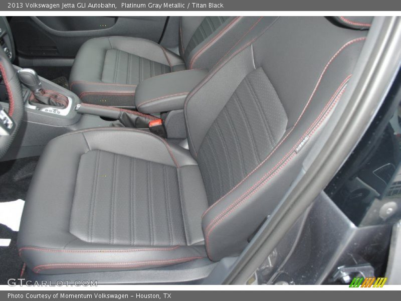 Platinum Gray Metallic / Titan Black 2013 Volkswagen Jetta GLI Autobahn