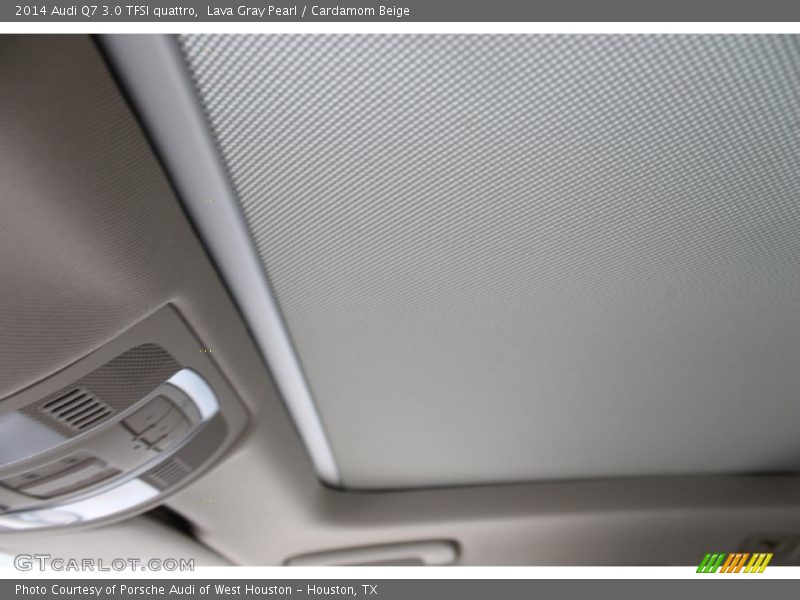 Lava Gray Pearl / Cardamom Beige 2014 Audi Q7 3.0 TFSI quattro
