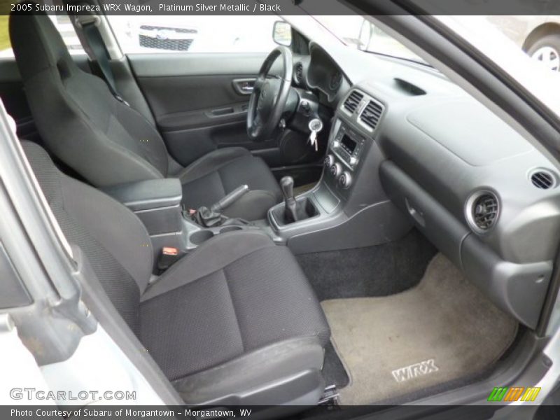Front Seat of 2005 Impreza WRX Wagon