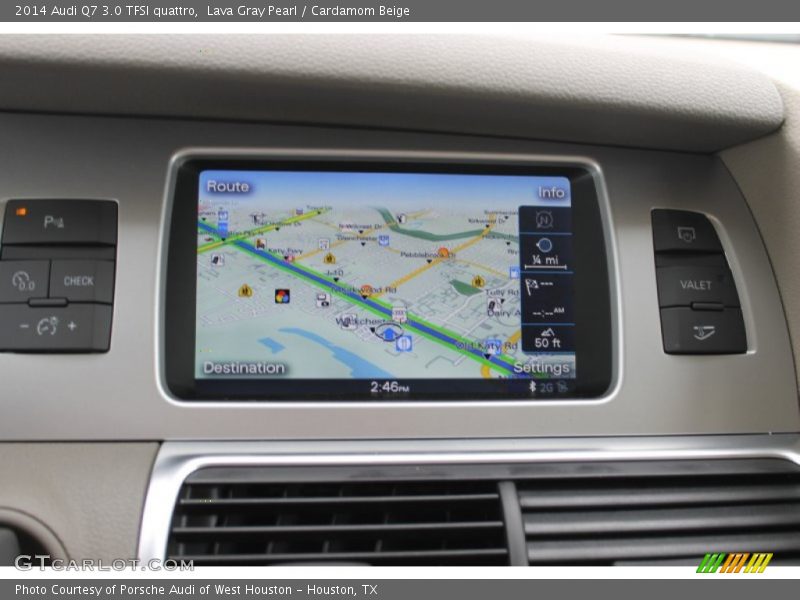 Navigation of 2014 Q7 3.0 TFSI quattro