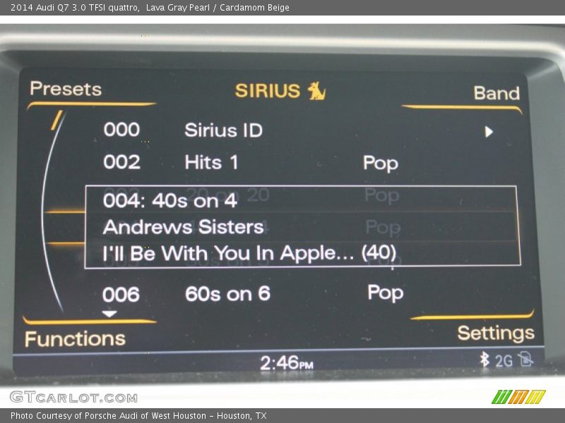 Lava Gray Pearl / Cardamom Beige 2014 Audi Q7 3.0 TFSI quattro