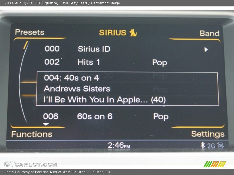 Lava Gray Pearl / Cardamom Beige 2014 Audi Q7 3.0 TFSI quattro