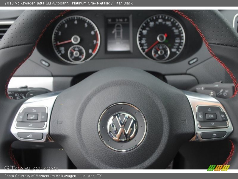 Platinum Gray Metallic / Titan Black 2013 Volkswagen Jetta GLI Autobahn