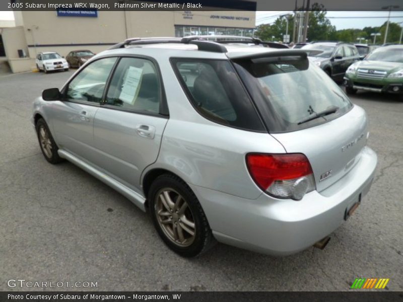 Platinum Silver Metallic / Black 2005 Subaru Impreza WRX Wagon