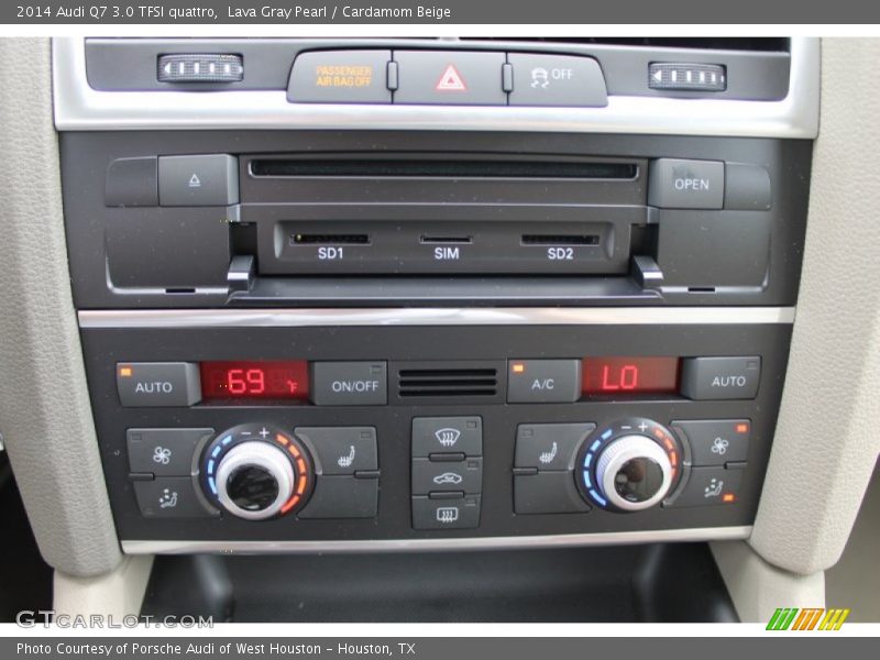 Controls of 2014 Q7 3.0 TFSI quattro
