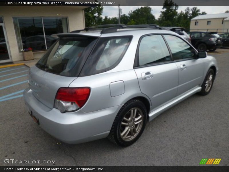 Platinum Silver Metallic / Black 2005 Subaru Impreza WRX Wagon