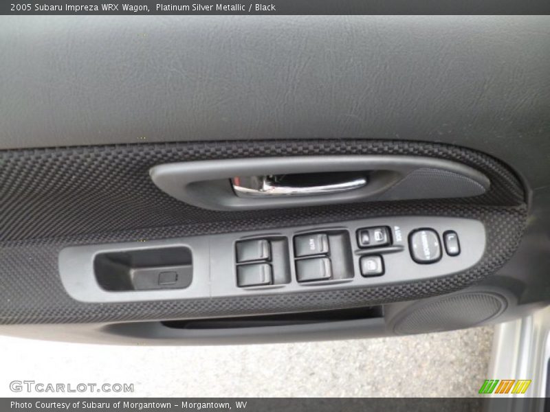 Platinum Silver Metallic / Black 2005 Subaru Impreza WRX Wagon