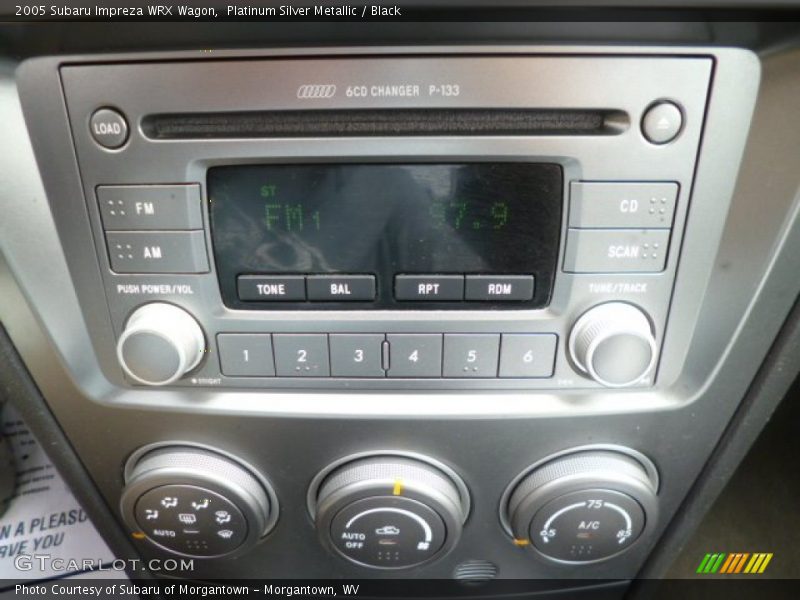 Controls of 2005 Impreza WRX Wagon