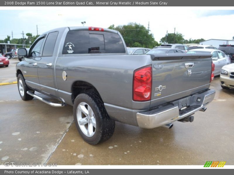 Mineral Gray Metallic / Medium Slate Gray 2008 Dodge Ram 1500 Lone Star Edition Quad Cab