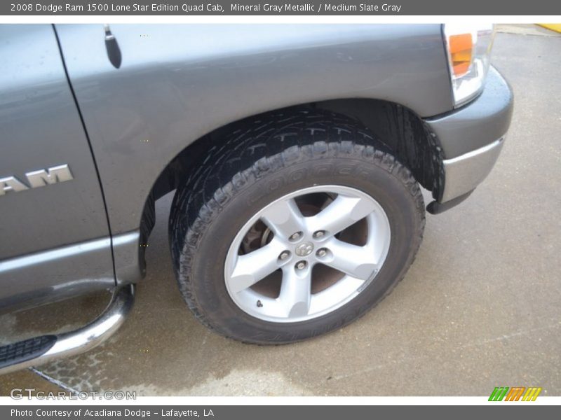 Mineral Gray Metallic / Medium Slate Gray 2008 Dodge Ram 1500 Lone Star Edition Quad Cab