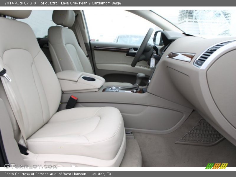 Front Seat of 2014 Q7 3.0 TFSI quattro