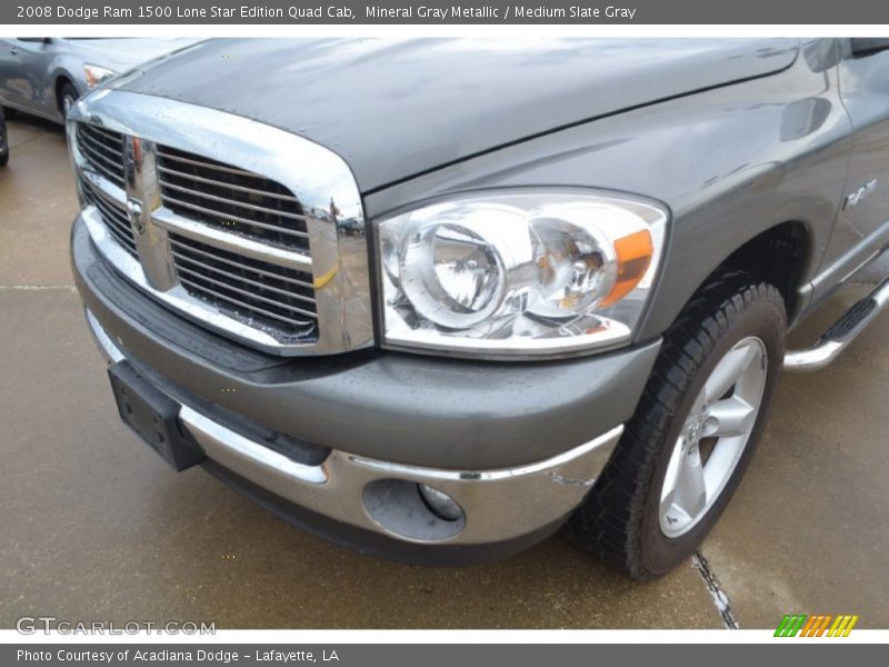 Mineral Gray Metallic / Medium Slate Gray 2008 Dodge Ram 1500 Lone Star Edition Quad Cab
