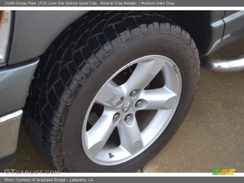 Mineral Gray Metallic / Medium Slate Gray 2008 Dodge Ram 1500 Lone Star Edition Quad Cab