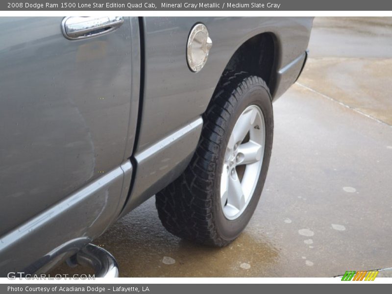 Mineral Gray Metallic / Medium Slate Gray 2008 Dodge Ram 1500 Lone Star Edition Quad Cab
