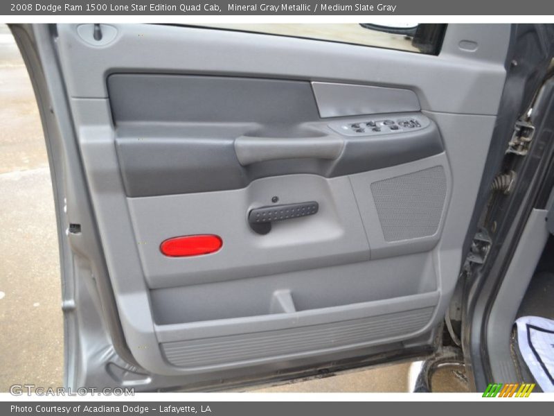 Mineral Gray Metallic / Medium Slate Gray 2008 Dodge Ram 1500 Lone Star Edition Quad Cab