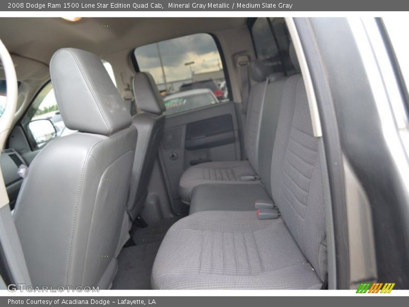 Mineral Gray Metallic / Medium Slate Gray 2008 Dodge Ram 1500 Lone Star Edition Quad Cab