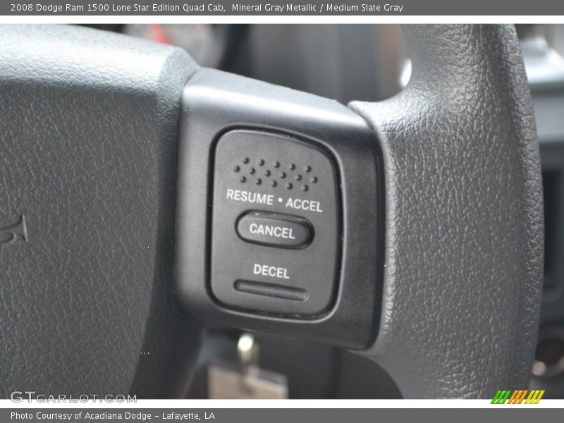 Mineral Gray Metallic / Medium Slate Gray 2008 Dodge Ram 1500 Lone Star Edition Quad Cab