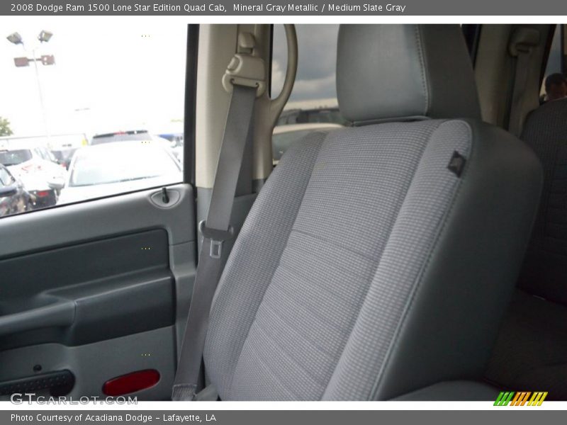 Mineral Gray Metallic / Medium Slate Gray 2008 Dodge Ram 1500 Lone Star Edition Quad Cab