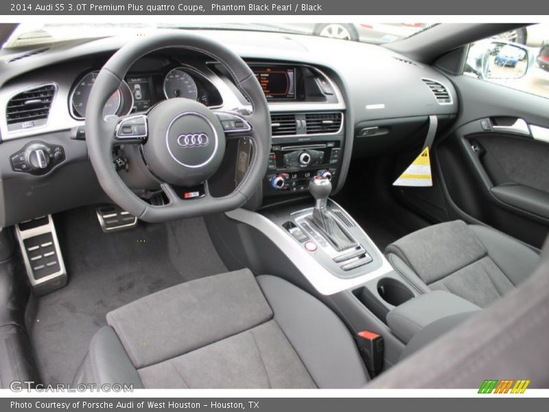 Black Interior - 2014 S5 3.0T Premium Plus quattro Coupe 