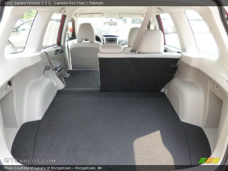 Camellia Red Pearl / Platinum 2012 Subaru Forester 2.5 X