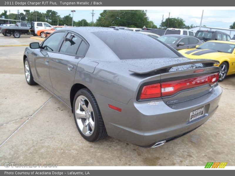 Tungsten Metallic / Black 2011 Dodge Charger R/T Plus