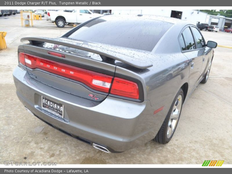 Tungsten Metallic / Black 2011 Dodge Charger R/T Plus