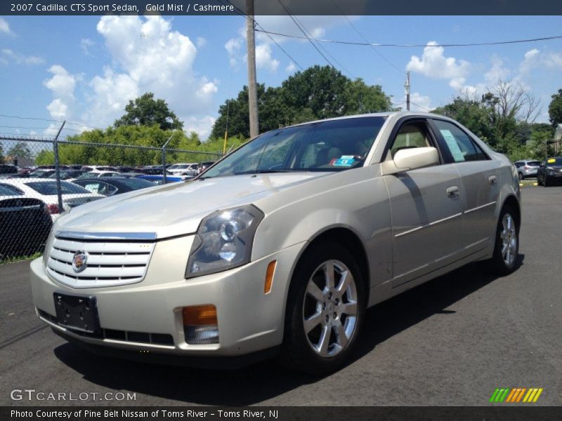 Gold Mist / Cashmere 2007 Cadillac CTS Sport Sedan