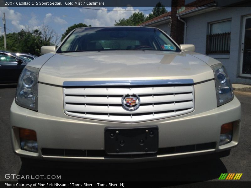 Gold Mist / Cashmere 2007 Cadillac CTS Sport Sedan
