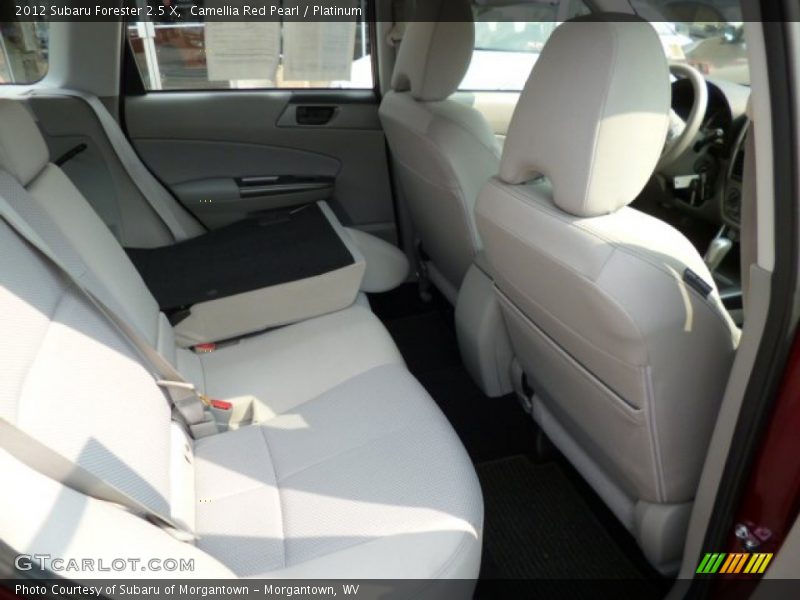Camellia Red Pearl / Platinum 2012 Subaru Forester 2.5 X