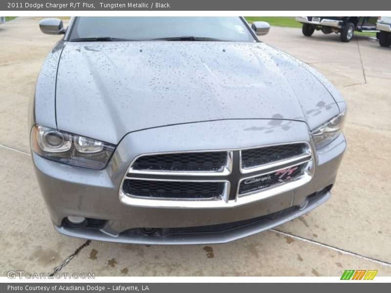 Tungsten Metallic / Black 2011 Dodge Charger R/T Plus