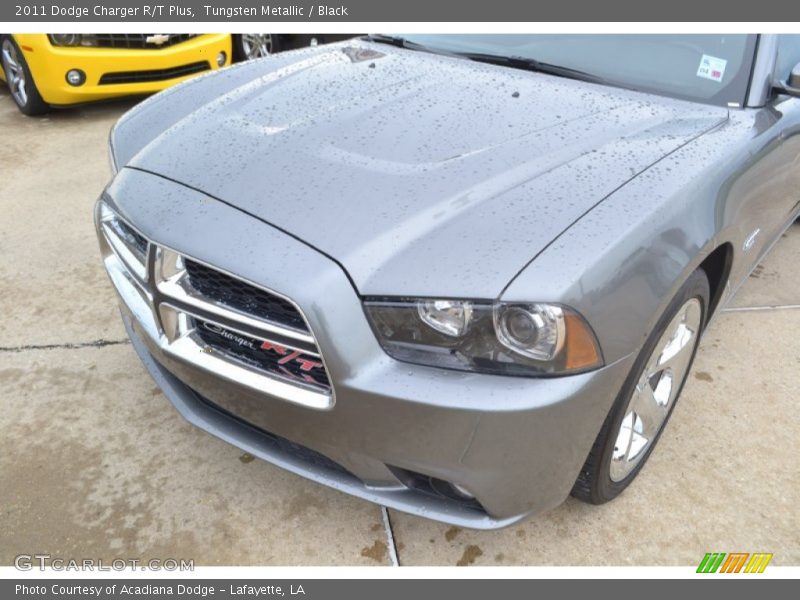 Tungsten Metallic / Black 2011 Dodge Charger R/T Plus