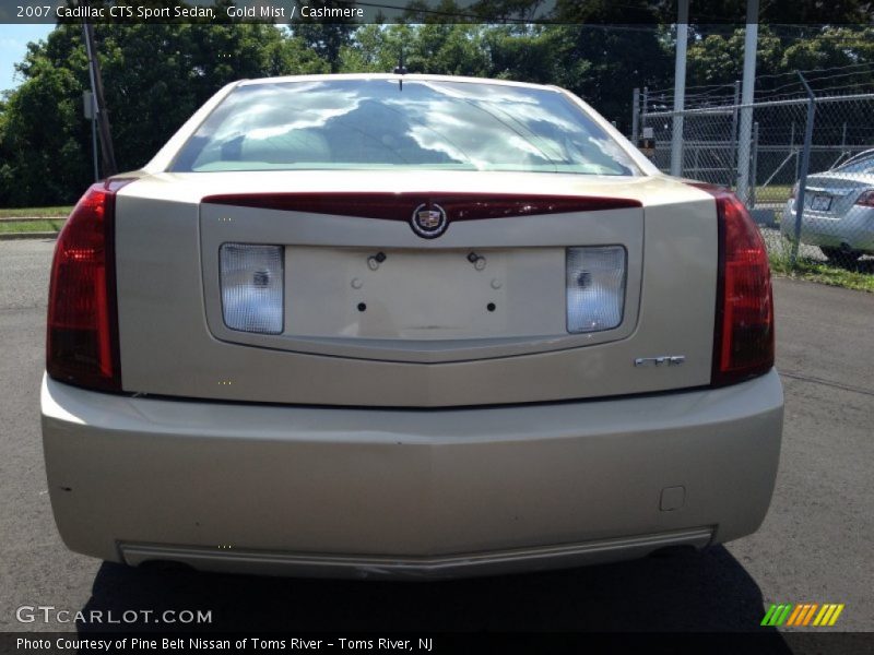 Gold Mist / Cashmere 2007 Cadillac CTS Sport Sedan