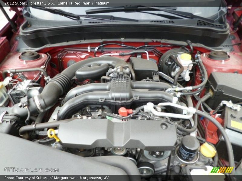 Camellia Red Pearl / Platinum 2012 Subaru Forester 2.5 X