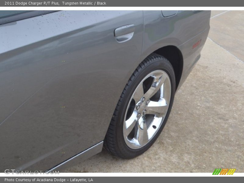 Tungsten Metallic / Black 2011 Dodge Charger R/T Plus