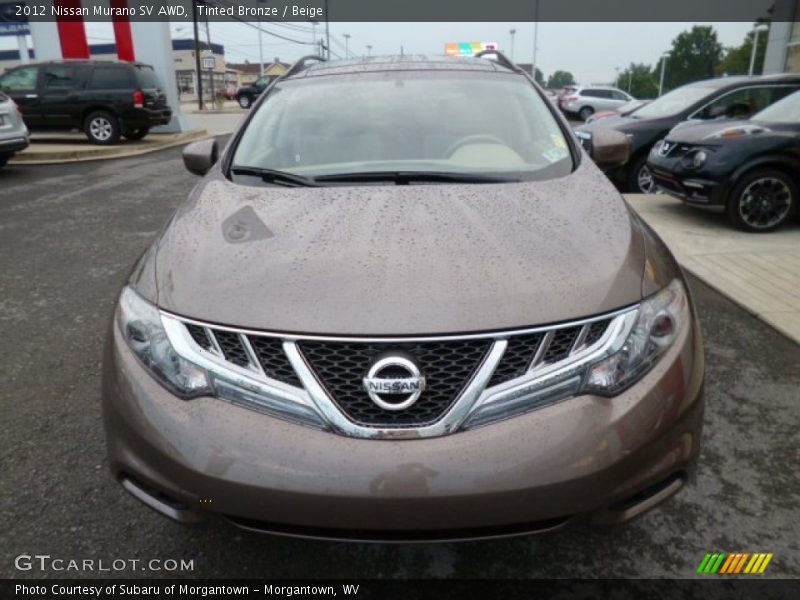 Tinted Bronze / Beige 2012 Nissan Murano SV AWD