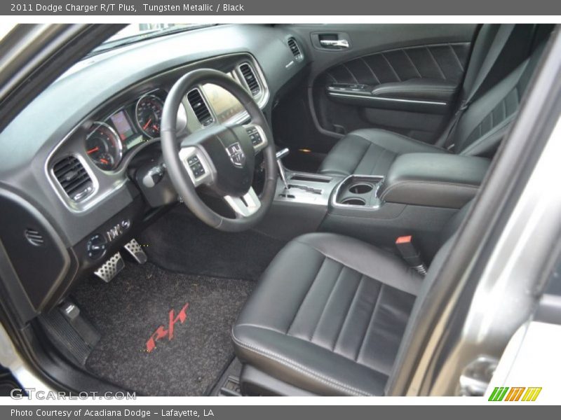 Tungsten Metallic / Black 2011 Dodge Charger R/T Plus