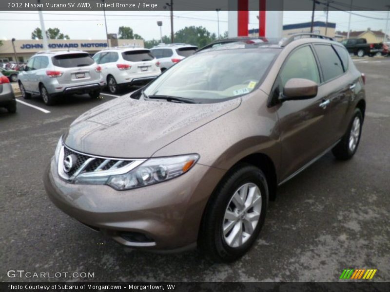 Tinted Bronze / Beige 2012 Nissan Murano SV AWD