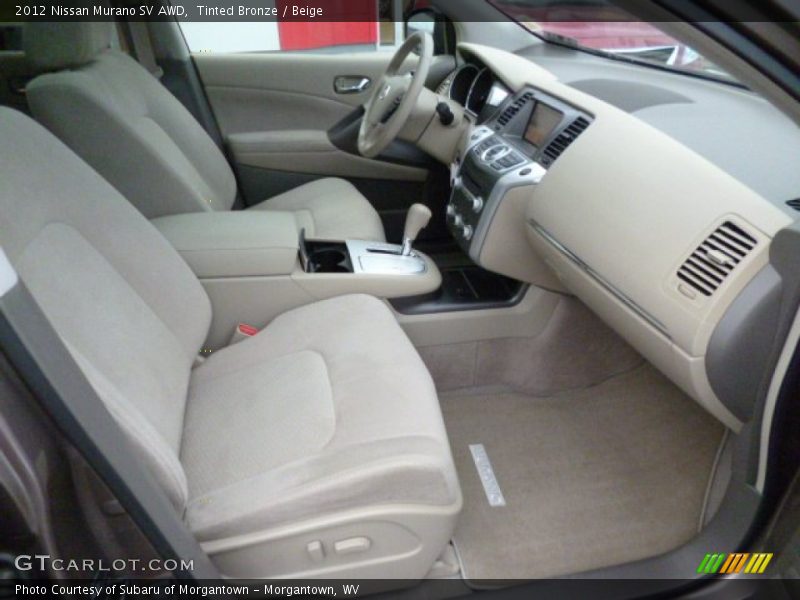 Tinted Bronze / Beige 2012 Nissan Murano SV AWD