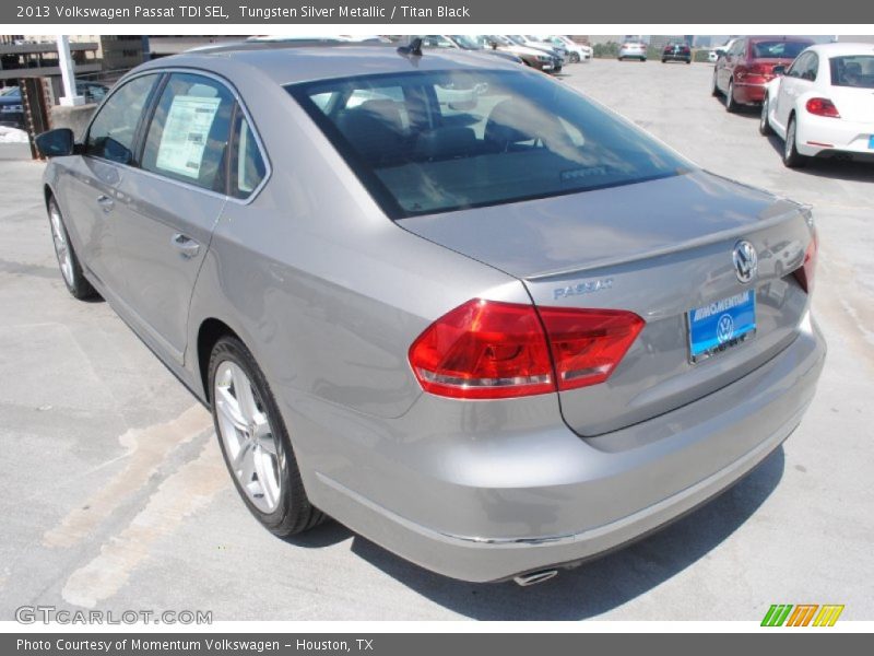 Tungsten Silver Metallic / Titan Black 2013 Volkswagen Passat TDI SEL