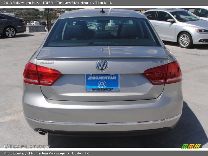 Tungsten Silver Metallic / Titan Black 2013 Volkswagen Passat TDI SEL