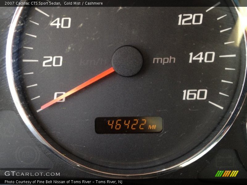 Gold Mist / Cashmere 2007 Cadillac CTS Sport Sedan