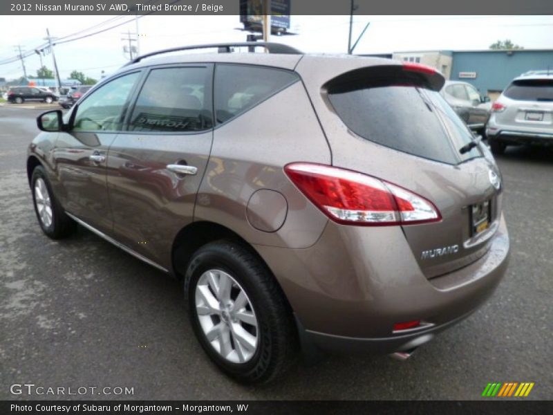 Tinted Bronze / Beige 2012 Nissan Murano SV AWD