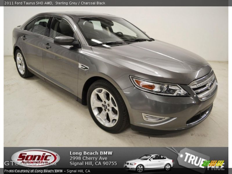 Sterling Grey / Charcoal Black 2011 Ford Taurus SHO AWD