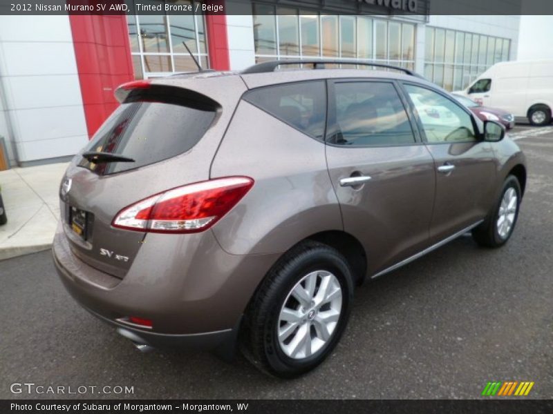 Tinted Bronze / Beige 2012 Nissan Murano SV AWD