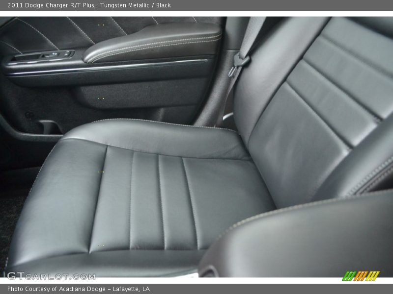 Tungsten Metallic / Black 2011 Dodge Charger R/T Plus