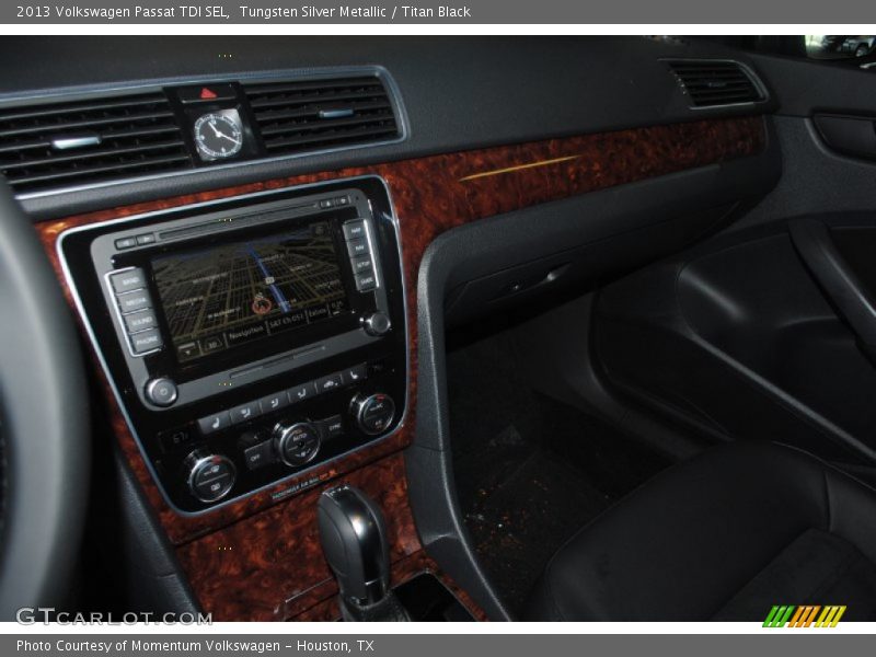 Tungsten Silver Metallic / Titan Black 2013 Volkswagen Passat TDI SEL