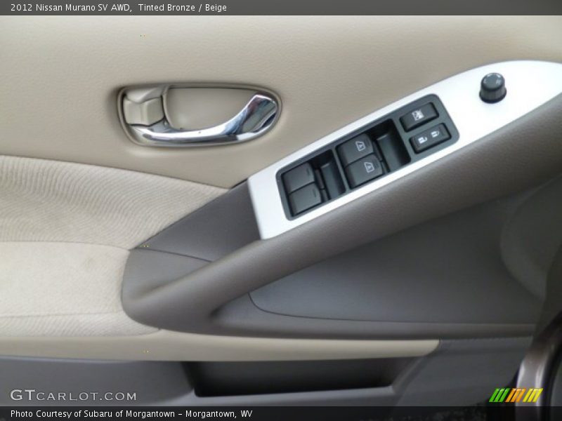 Tinted Bronze / Beige 2012 Nissan Murano SV AWD